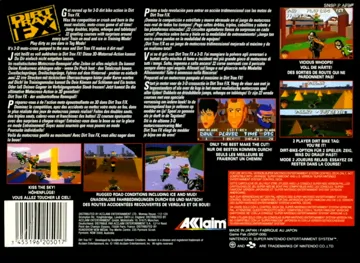 Dirt Trax FX (Europe) box cover back